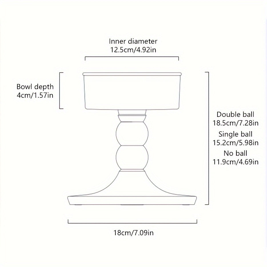Height-adjustable ceramic cat bowl