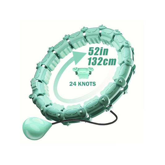 Adjustable silent fitness ring